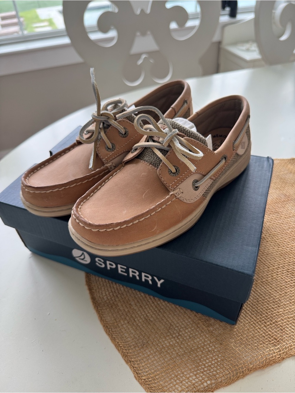 Sperry Kids Light Brown Boat Shoes